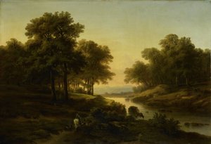 Manzara by Alexandre Calame