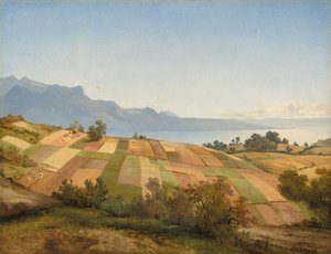 İsviçre Manzarası by Alexandre Calame