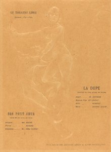 Dupe; onun küçük kalbi by Alexandre Charpentier