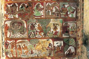 Parvati, Nataraya tapınağı, Chidambaram, Tamil Nadu, Hindistan, 5. yüzyıl için tapınakta Shiva