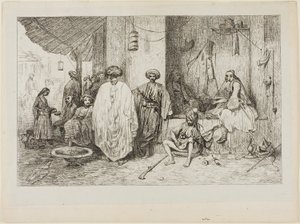 Türk Muhafız Evi by Alexandre Gabriel Decamps