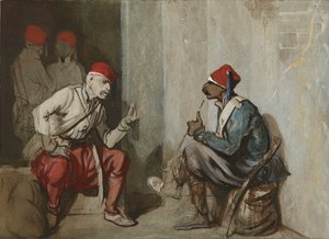 Türk Muhafızları by Alexandre Gabriel Decamps