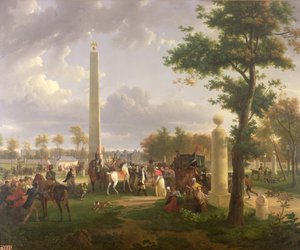 Napolyon I (1769-1821) ve Papa Pius VII (1742-1823) arasında Fontainebleau Ormanı