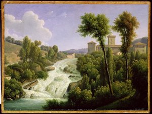 Chateau Şelalelerinin üzerindeki Ile de Sora