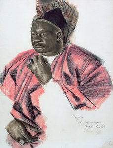 Bezou, 1927 (kağıt üzerinde tebeşir)