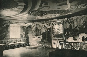 Bir Salondaki Süslemeler, c1927 by Alexandre Jacovleff