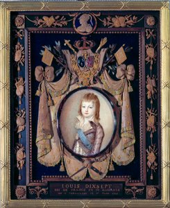 Yunusun portresi Louis XVII (1785-1795). Alexander Kucharski