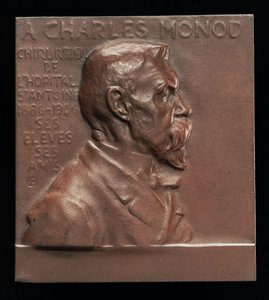 Alexandre-Charles Monod, 1843-1921, Cerrah [ön yüz], c. 1906.