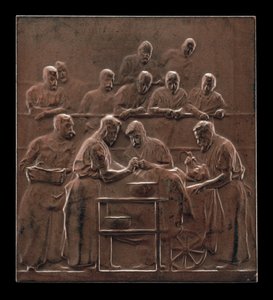 Ameliyathanede Prosedür Gösteren Monod [ters], c. 1906.