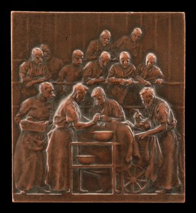 Ameliyathanede Prosedür Gösteren Monod [ters], c. 1906.