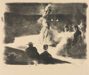İspanyol dansçı by Alexandre Lunois