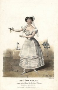 Dansçı Bayan Zelie Molard ve Louise, Le Deserteur