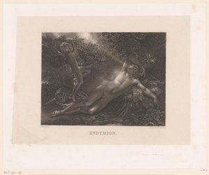 Endymion ön kapı Diana Endymion (nesne üzerindeki başlık) by Alexandre Vincent Sixdeniers