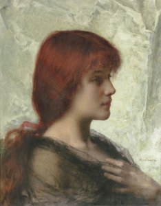 Kumral Güzeli by Alexei Alexevich Harlamoff