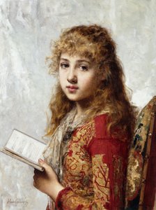 tefekkür, by Alexei Alexevich Harlamoff