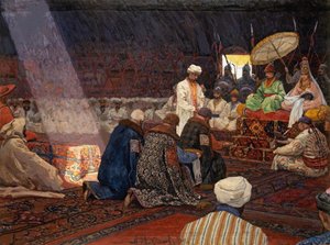 Altın Orda'da, 1907 by Alexei Fedotovich Maximov