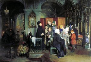 İtiraftan önce, 1877. by Alexei Ivanovich Korzukhin
