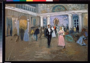 Larin evinde bir top - Alexander Pushkin