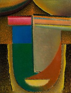Soyut Kafa Afrika, 1933 by Alexej von Jawlensky