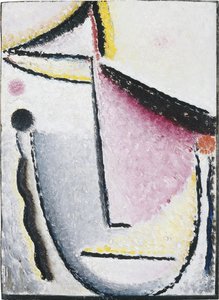 Soyut Kafa: Dalgın, 1929-1930 by Alexej von Jawlensky