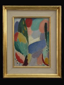 Mavi Sokak, 1916 by Alexej von Jawlensky