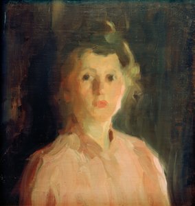 Helene on beş yaşında by Alexej von Jawlensky