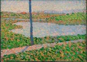 Göl ile manzara by Alexej von Jawlensky