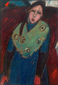 Yeşil olan kız çaldı by Alexej von Jawlensky