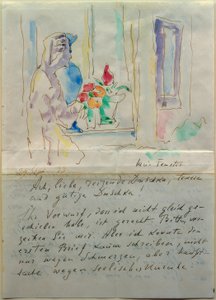 Benim pencerem by Alexej von Jawlensky