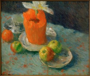 Natürmort ve Bleu by Alexej von Jawlensky