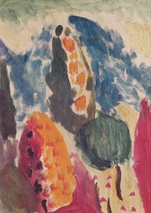 Varyasyon IV, 1916 by Alexej von Jawlensky