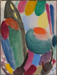 Varyasyon: aroma ve tazelik Hollanda, 1918. by Alexej von Jawlensky