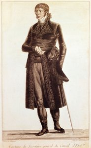 Danıştay Genel Sekreteri Kostümü, c.1804-10 by Alexis Chataigner