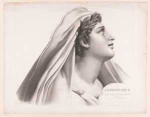 andromak Andromaque (nesne üzerindeki başlık) by Alexis François Girard