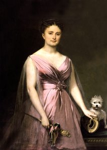 Hortense Schneider'in Portresi by Alexis Nicolas Perignon