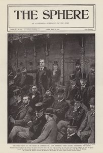 İrlanda Milletvekili John Redmond, Avam Kamarası'na hitap ediyor by Alfred (after) Pearse