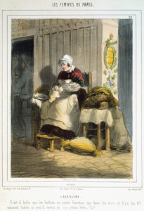 İstiridye Satıcısı, Les Femmes de Paris, 1841-42