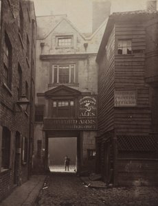 Oxford Arms, Warwick Lane, 1875 by Alfred Bool