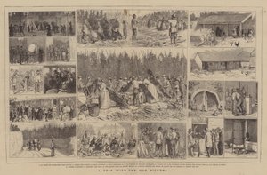 Hop Seçicilerle Bir Gezi by Alfred Chantrey Corbould