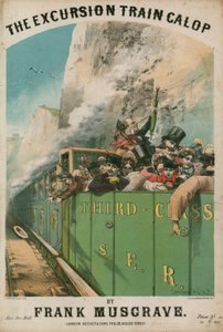 Müzik notası: The Excursion Train Galop, Frank Musgrave