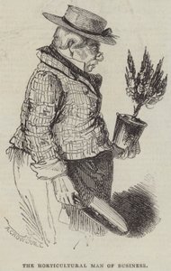 Bahçıvanlık İş Adamı by Alfred Crowquill