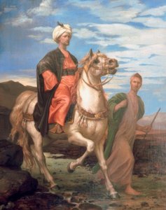 binicilik oryantal prens by Alfred Dedreux