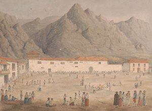 Tenerife, Los Silos Köyü'ndeki Meydan