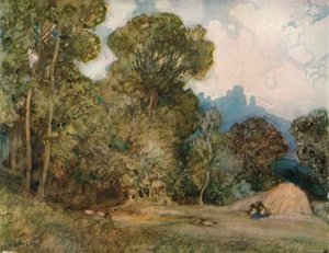 Chateau Gaillard, c1864-1906, 1906 by Alfred East