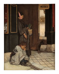 Tolere Edilen Dilencilik (tuval üzerine yağlıboya) by Alfred Emile Stevens