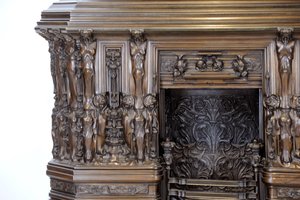 Sam Wilson Bacasının Detayı, c.1908-14 (bronz) by Alfred Gilbert