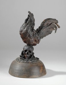 Sam Wilson Bacalığı için 9 maketten biri, c.1908-14 (alçı ve gomalak) (ayrıca bkz. 876021) by Alfred Gilbert