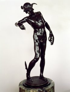 Perseus Arming, ilk oyuncu kadrosu 1881'de (bronz)