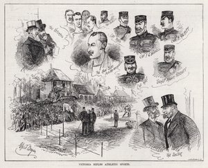 Victoria Rifles Atletik Sporlar (gravür) by Alfred Gish Bryan