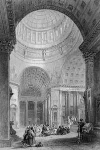 Interior of the Kazan Church, engraved by T. Higham 